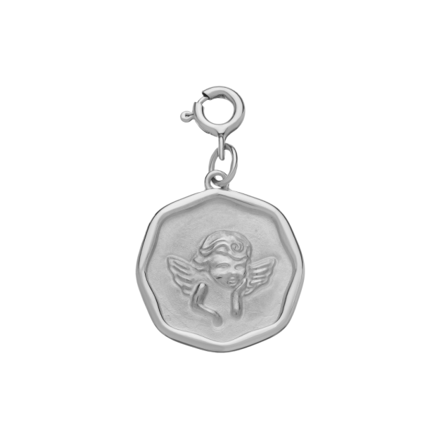 Подвеска "My angel always with me" на карабине