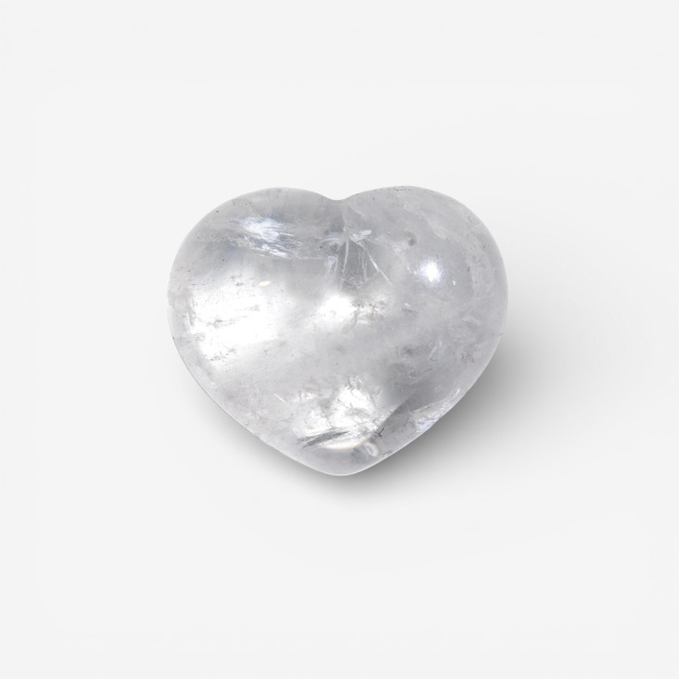 Сердце горный хрусталь S (20-30гр)