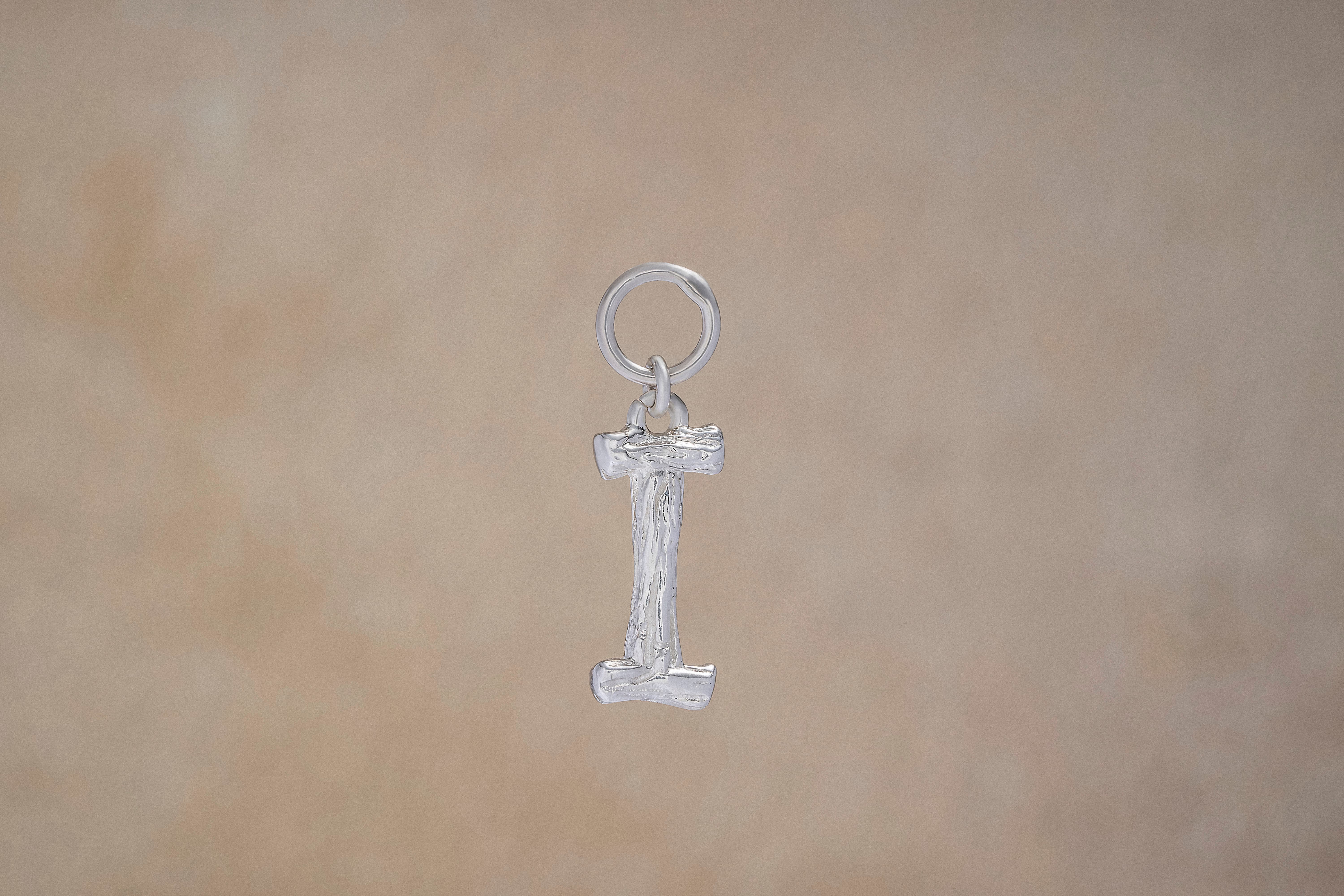 04-00-0442 Подвеска на серьгу "I" (Ag 925)-3