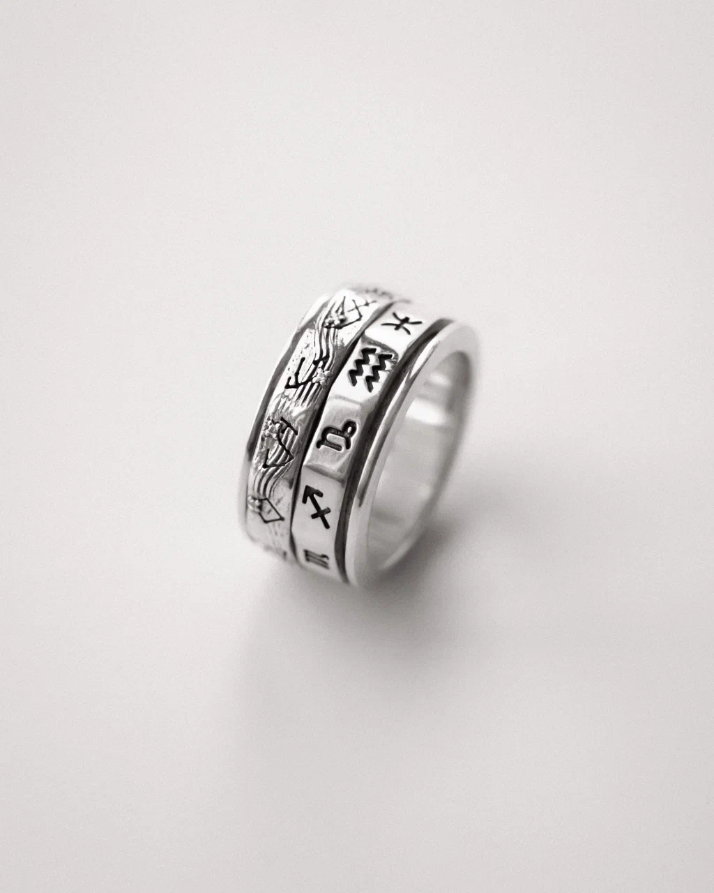 03-00-0613 Кольцо "Созвездие Зодиаков" (Ag 925)-3