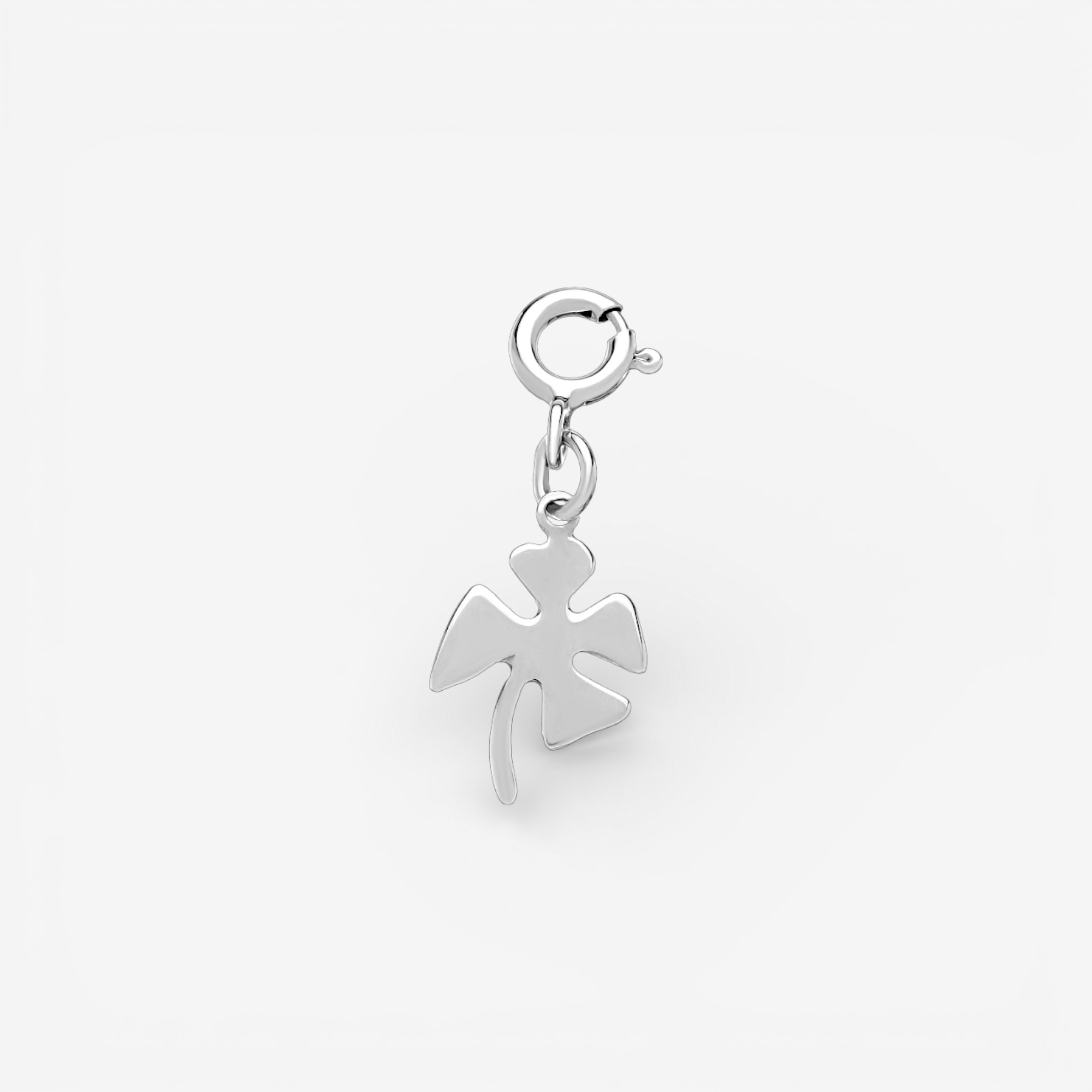 01-00-0598 Подвеска Клевер-мини (на карабине) (Ag 925)-1