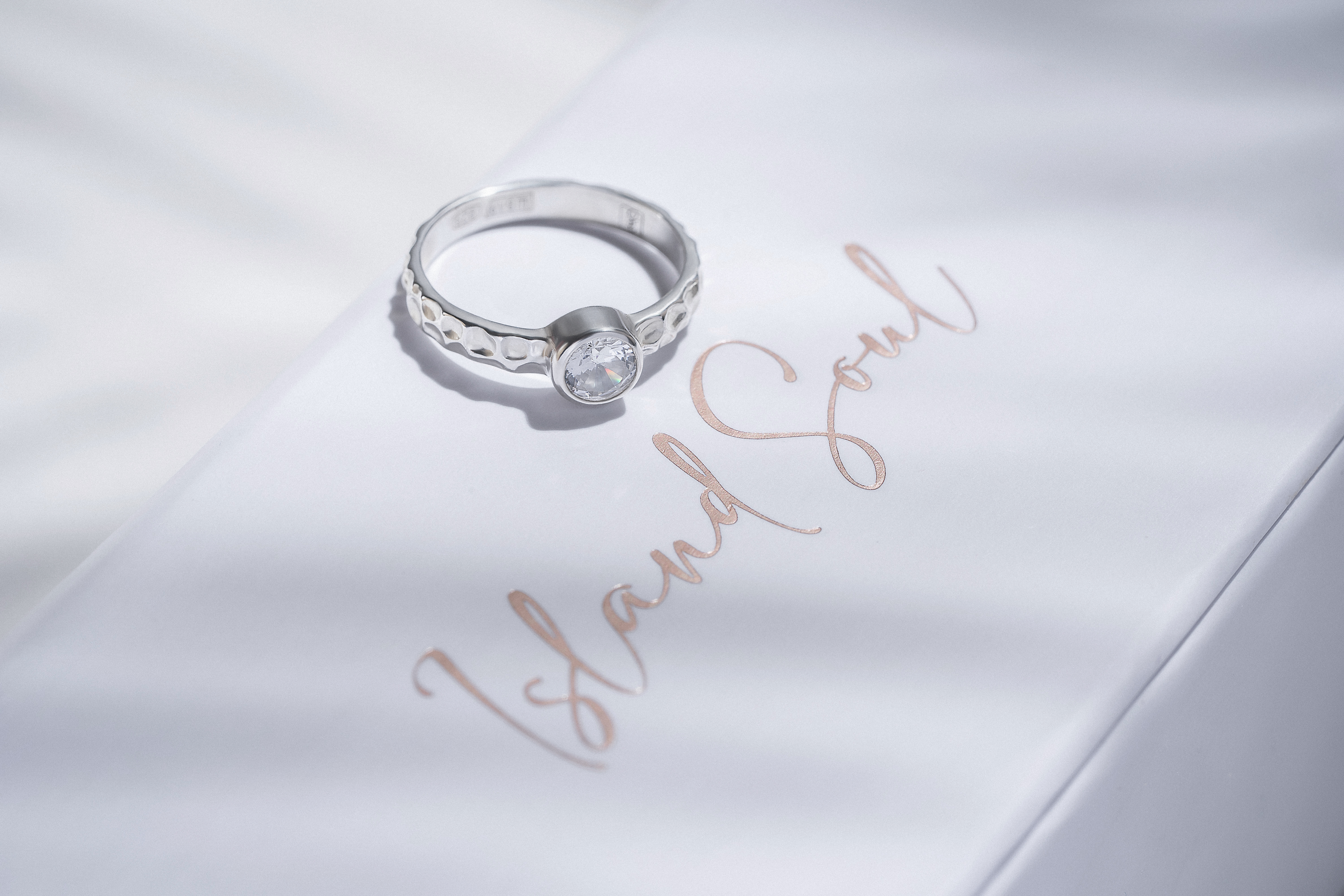 03-00-0160 Кольцо на фалангу с белым цирконом (мятое) (Ag 925)-3