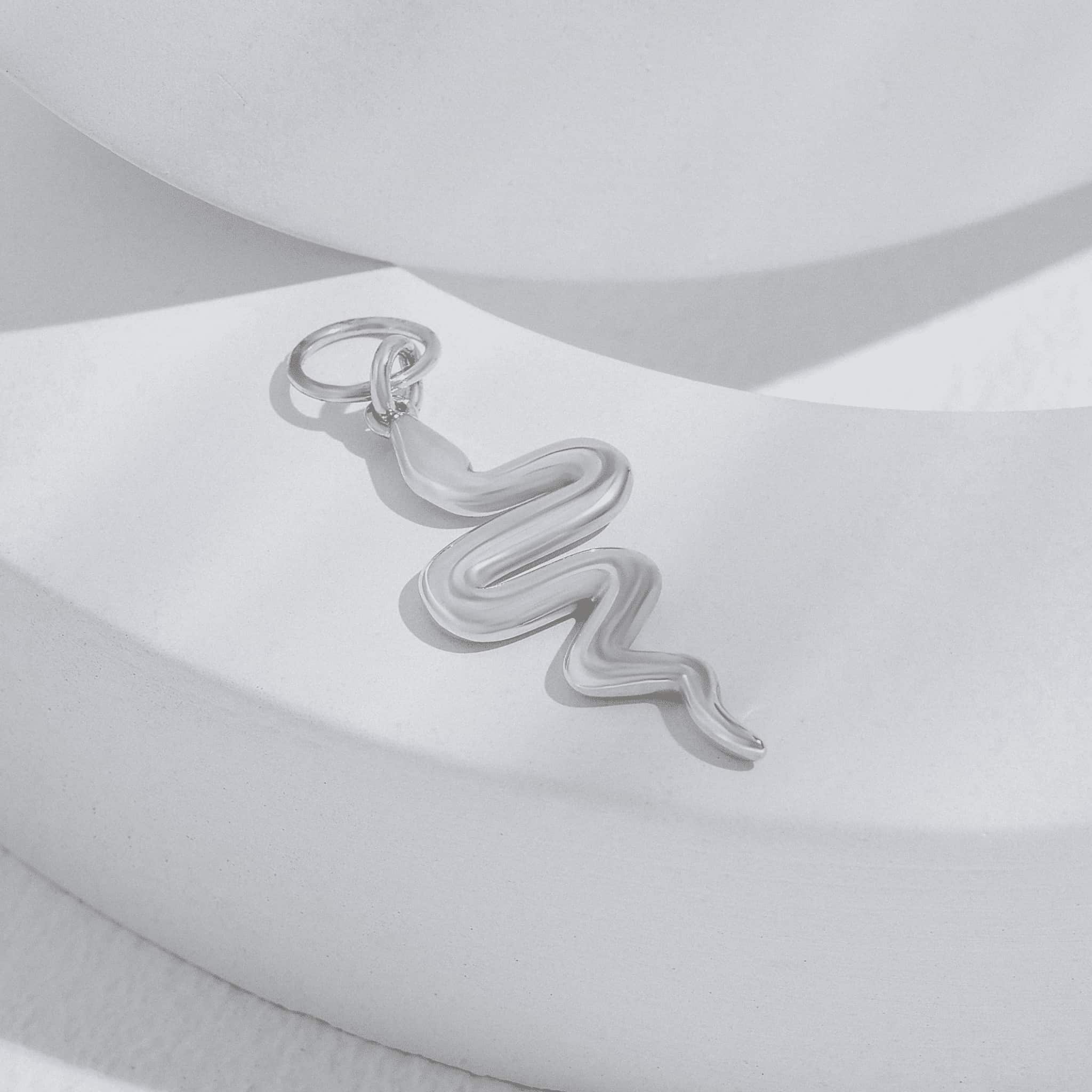 04-00-0274 Подвеска на серьгу Змея (Ag 925)-1