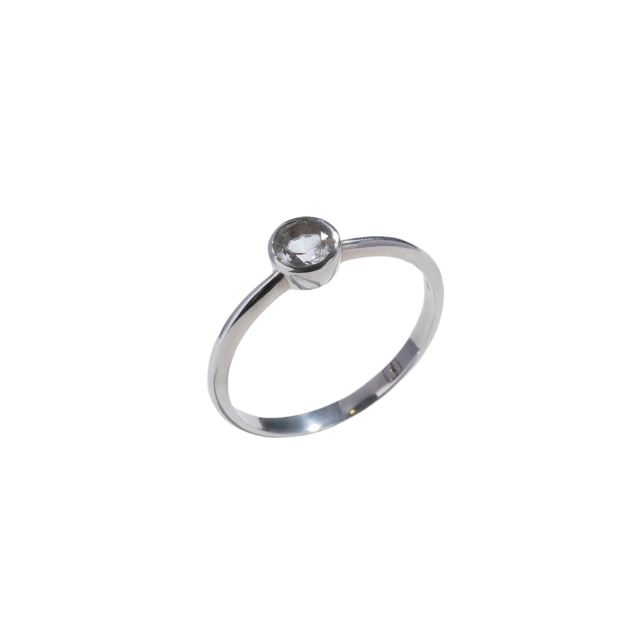 03-00-0609 Кольцо с топазом "Gloss" (Ag 925)-1