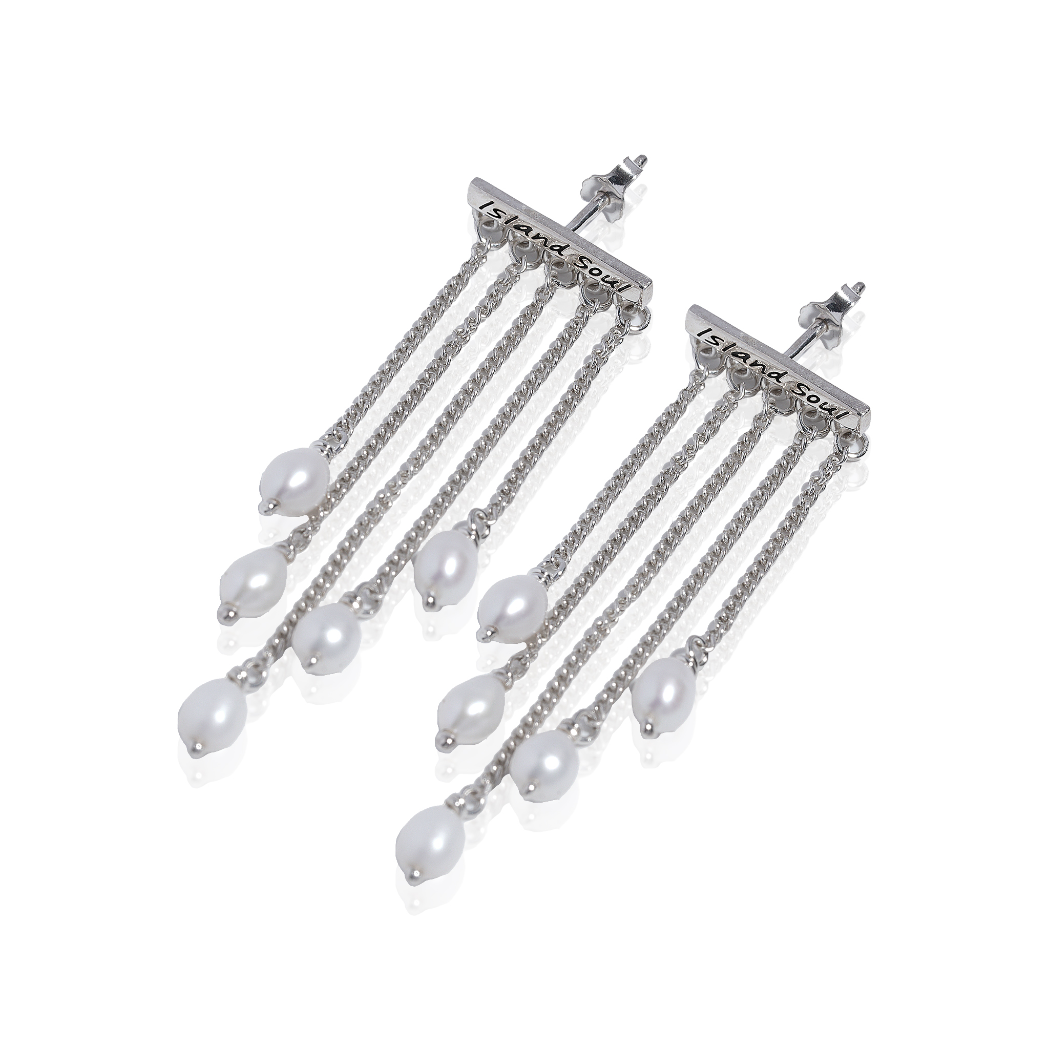 04-00-0360 Серьги "Fidelity" с жемчугом (Ag 925)-1