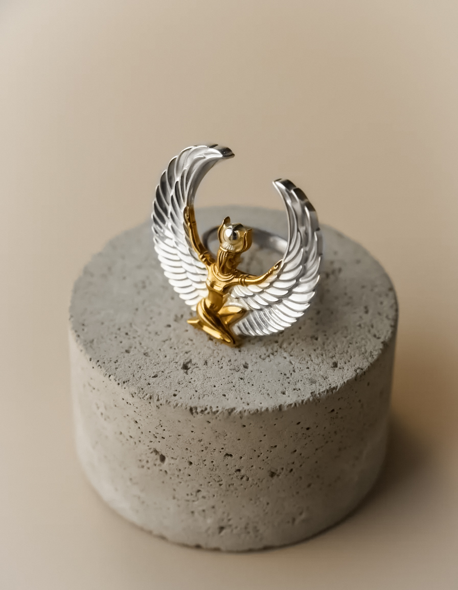 03-00-0645 Кольцо Исида (Ag 925)-2