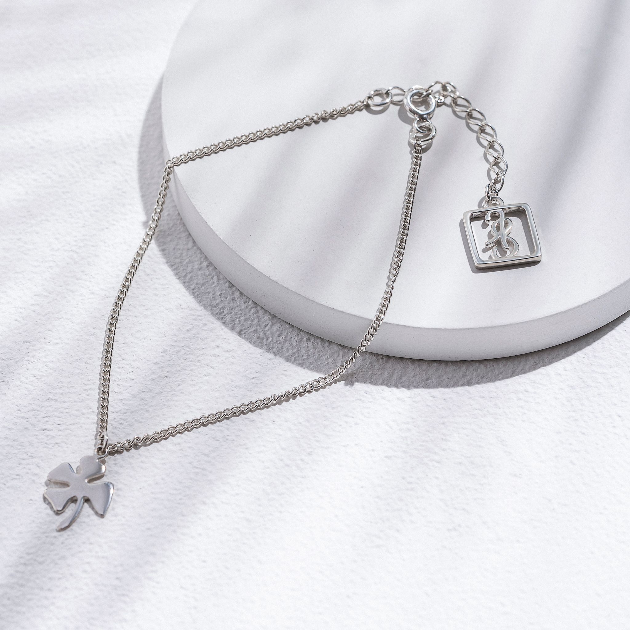 02-00-0016 Браслет клевер (Ag 925)-2