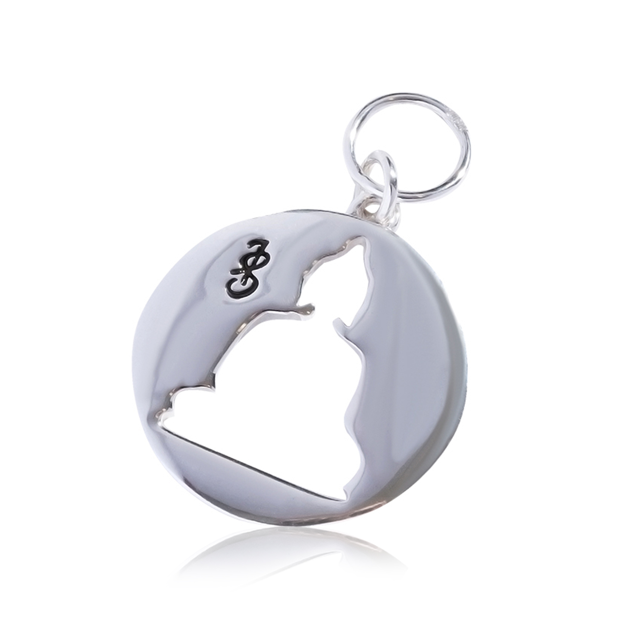 04-00-0448 Подвеска на серьгу Будда (Ag 925)-2