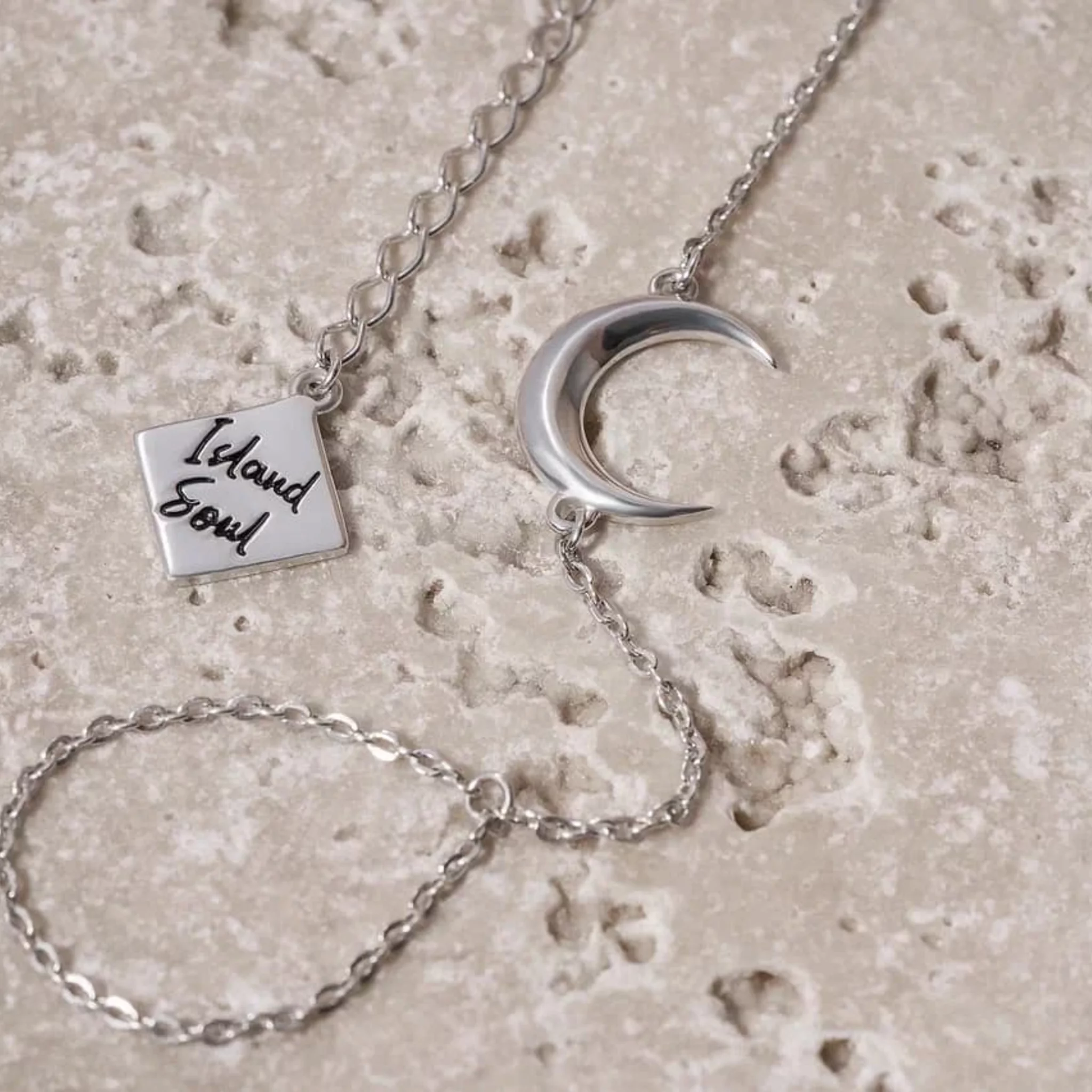 02-00-0500 Слейв-браслет с Полумесяцем (Ag 925)-2