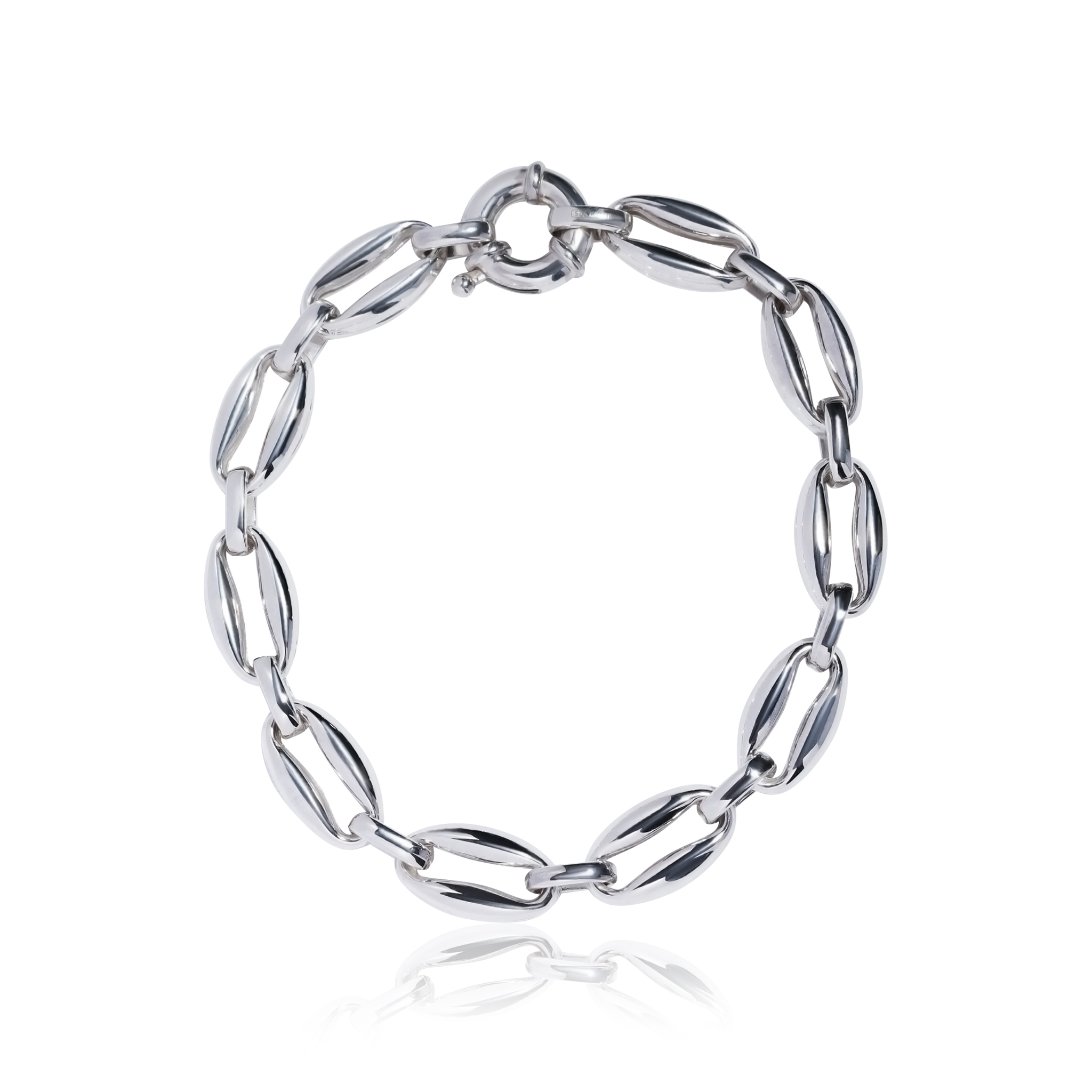 02-00-0727 Браслет "Shell" (Ag 925)-1