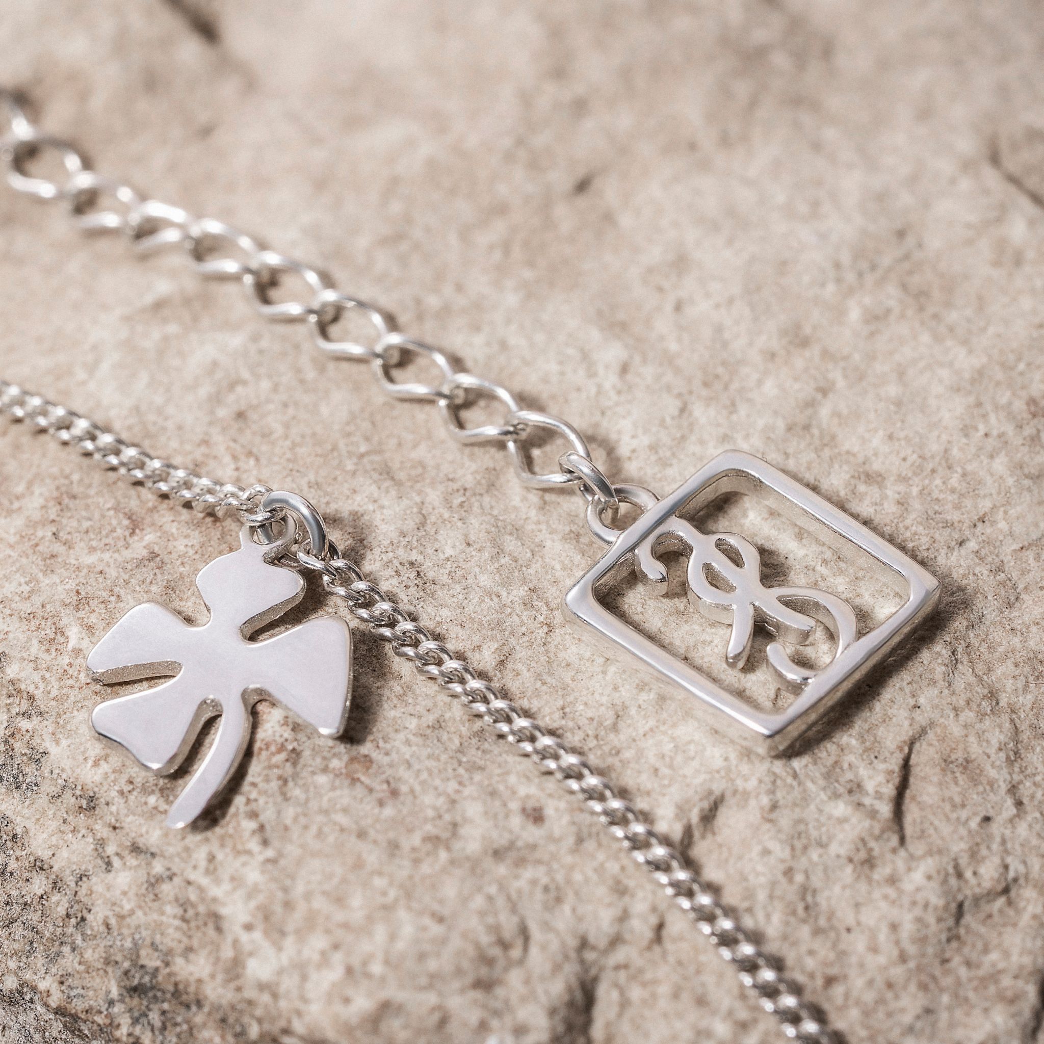 02-00-0016 Браслет клевер (Ag 925)-3