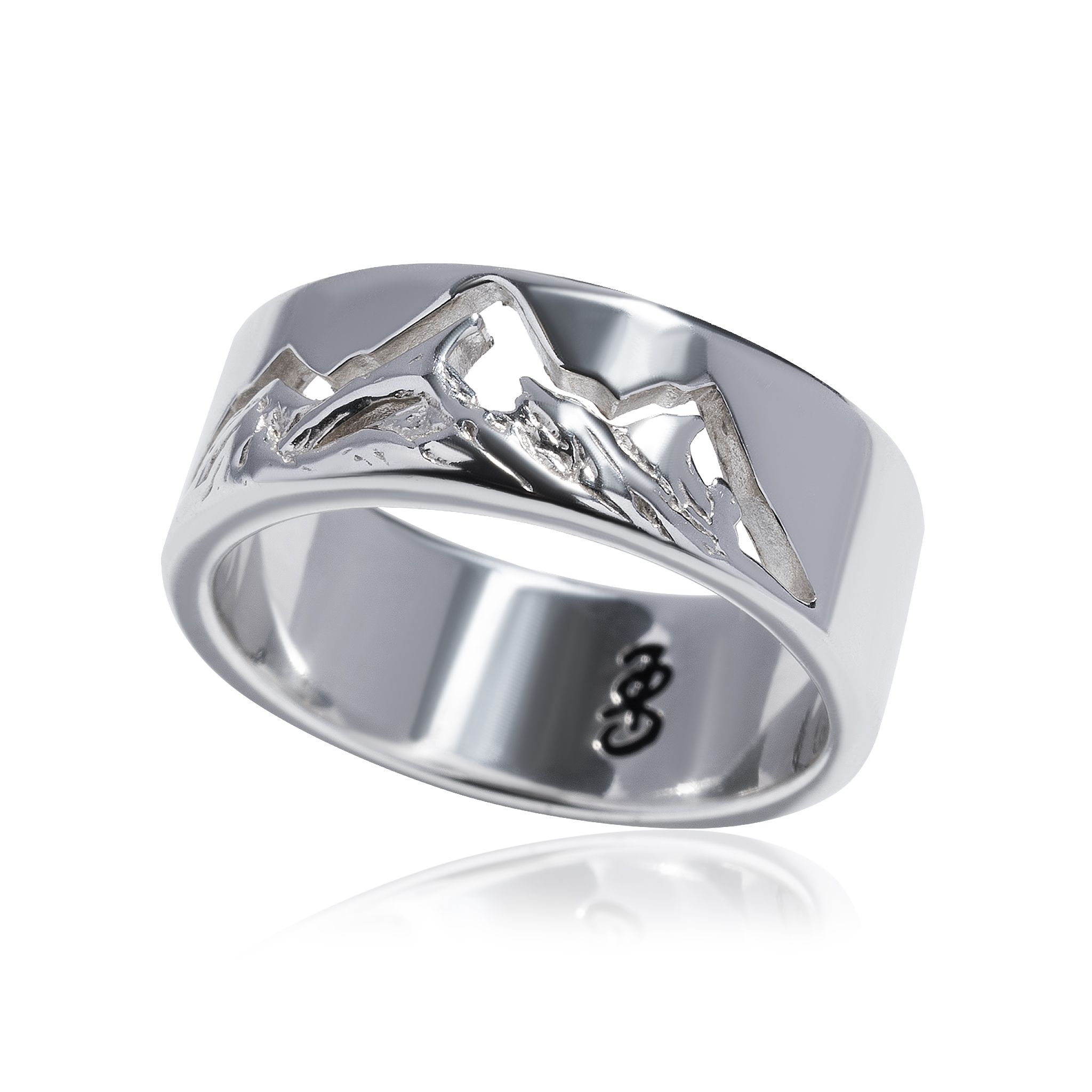 03-00-0614 Кольцо "Mountains" (Ag 925)-1