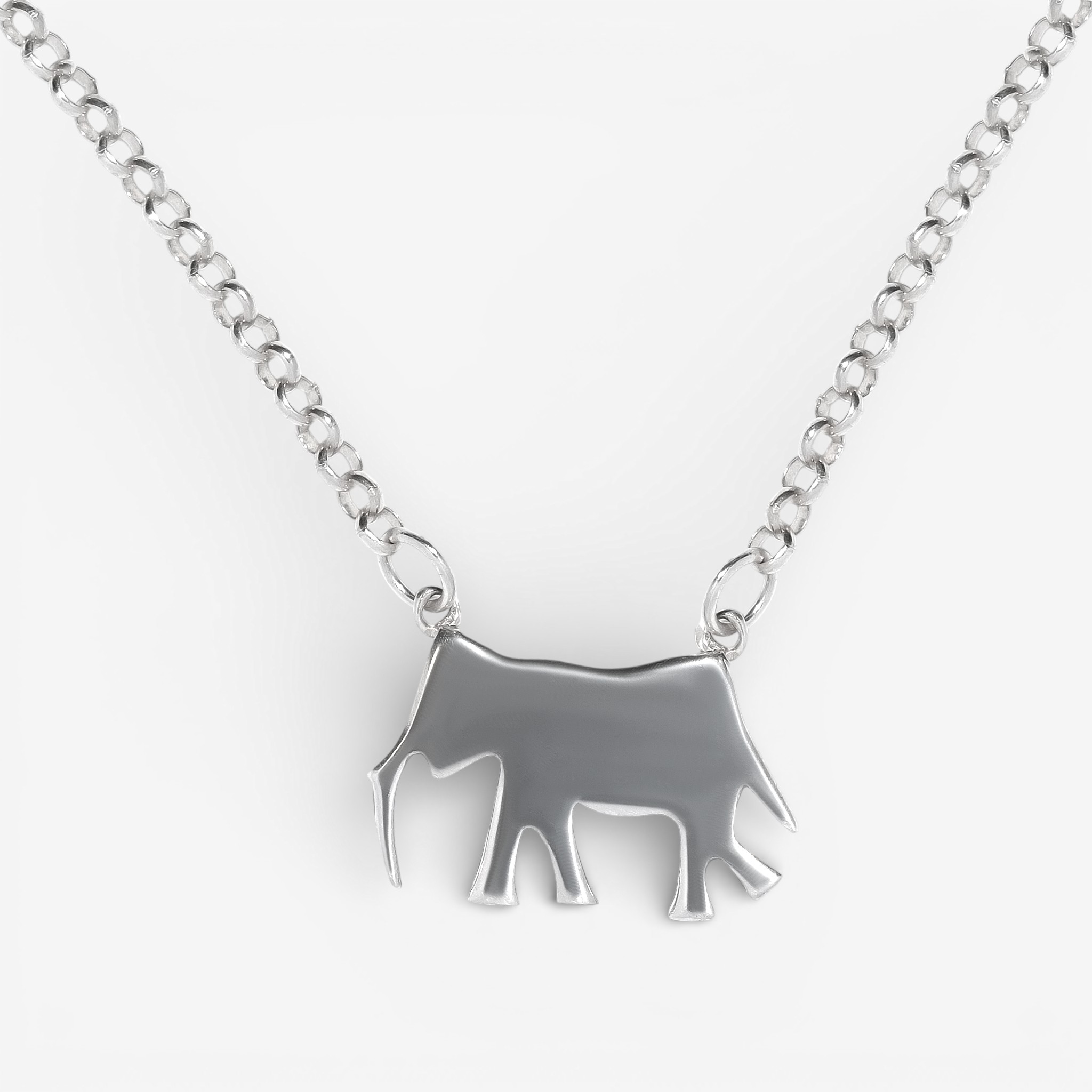 01-00-0409 Подвеска со слоном (Ag 925)-1