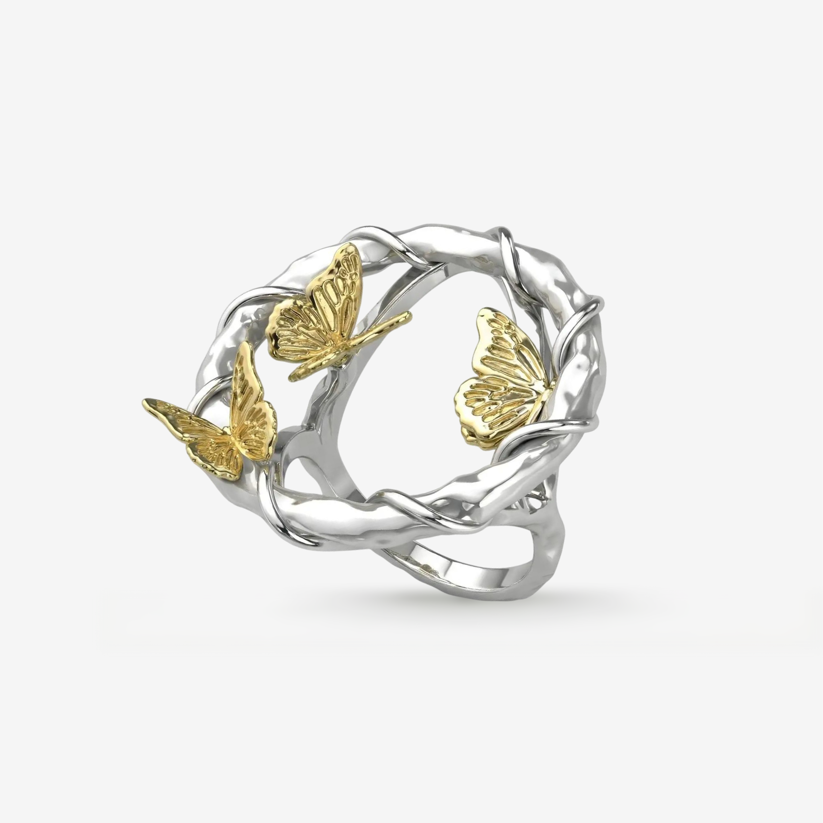 03-00-0646 Кольцо-сфера "Весна" (Ag 925)-1