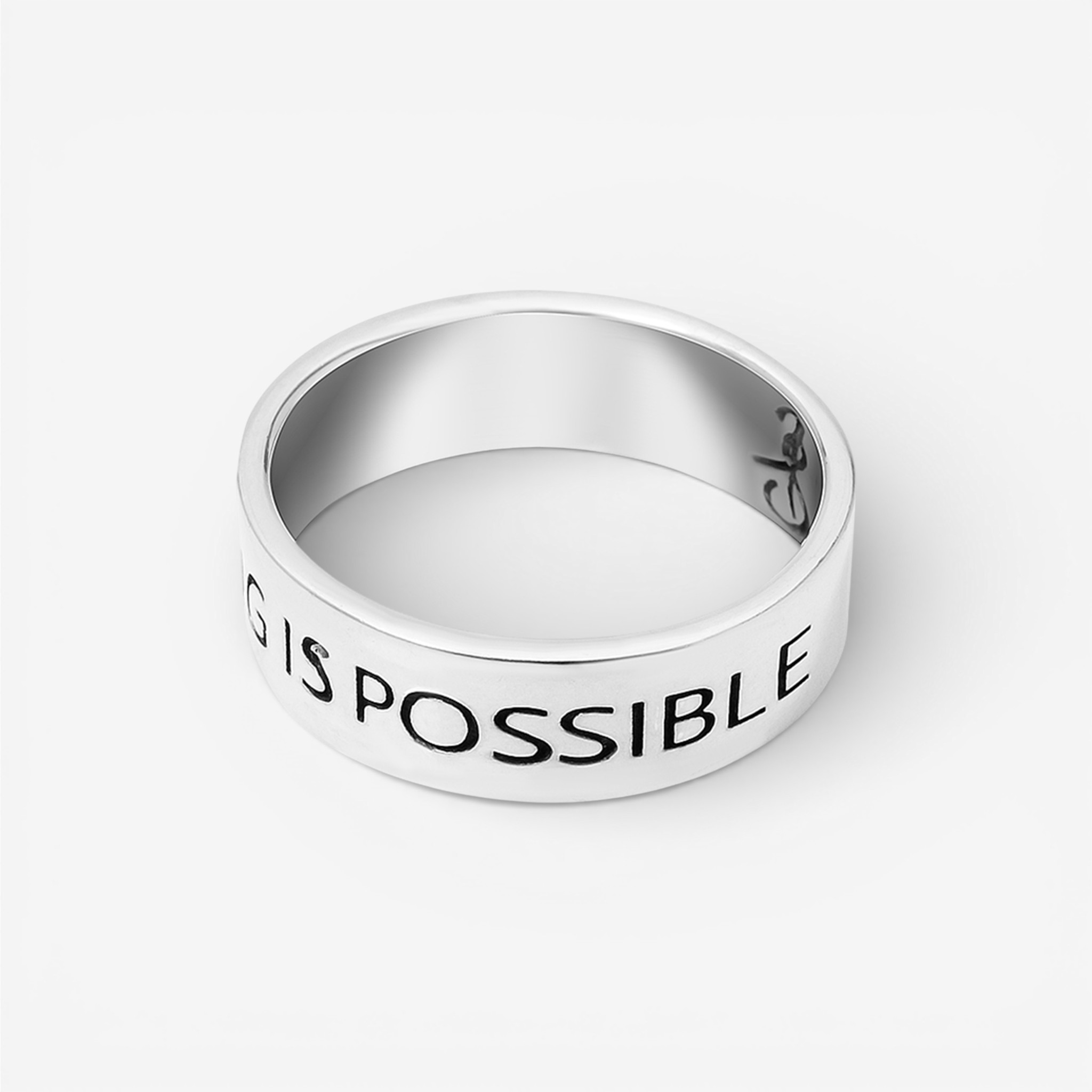 03-00-0517 Кольцо Everything is possible (Ag 925)-1