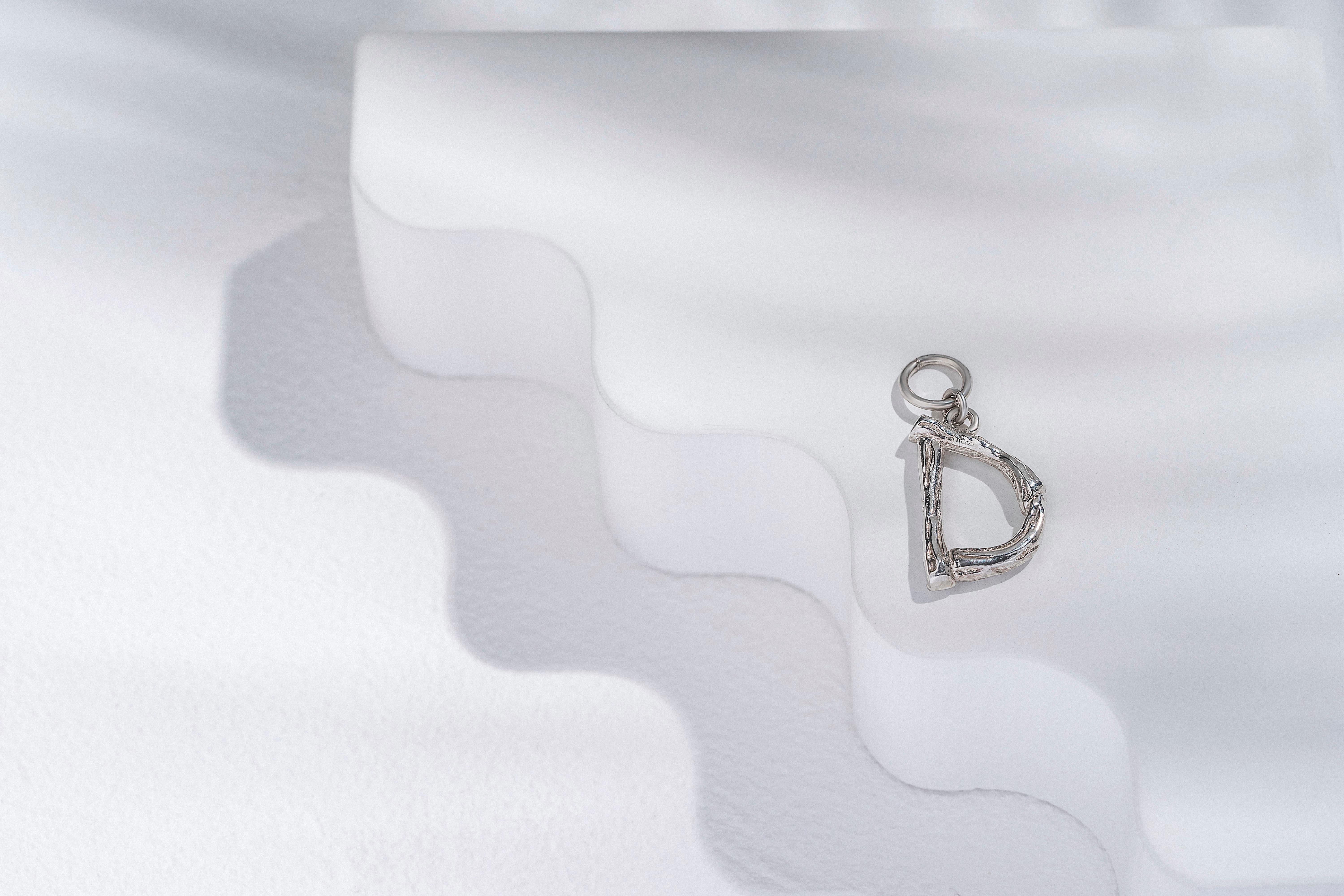 04-00-0373 Подвеска на серьгу "D" (Ag 925)-2