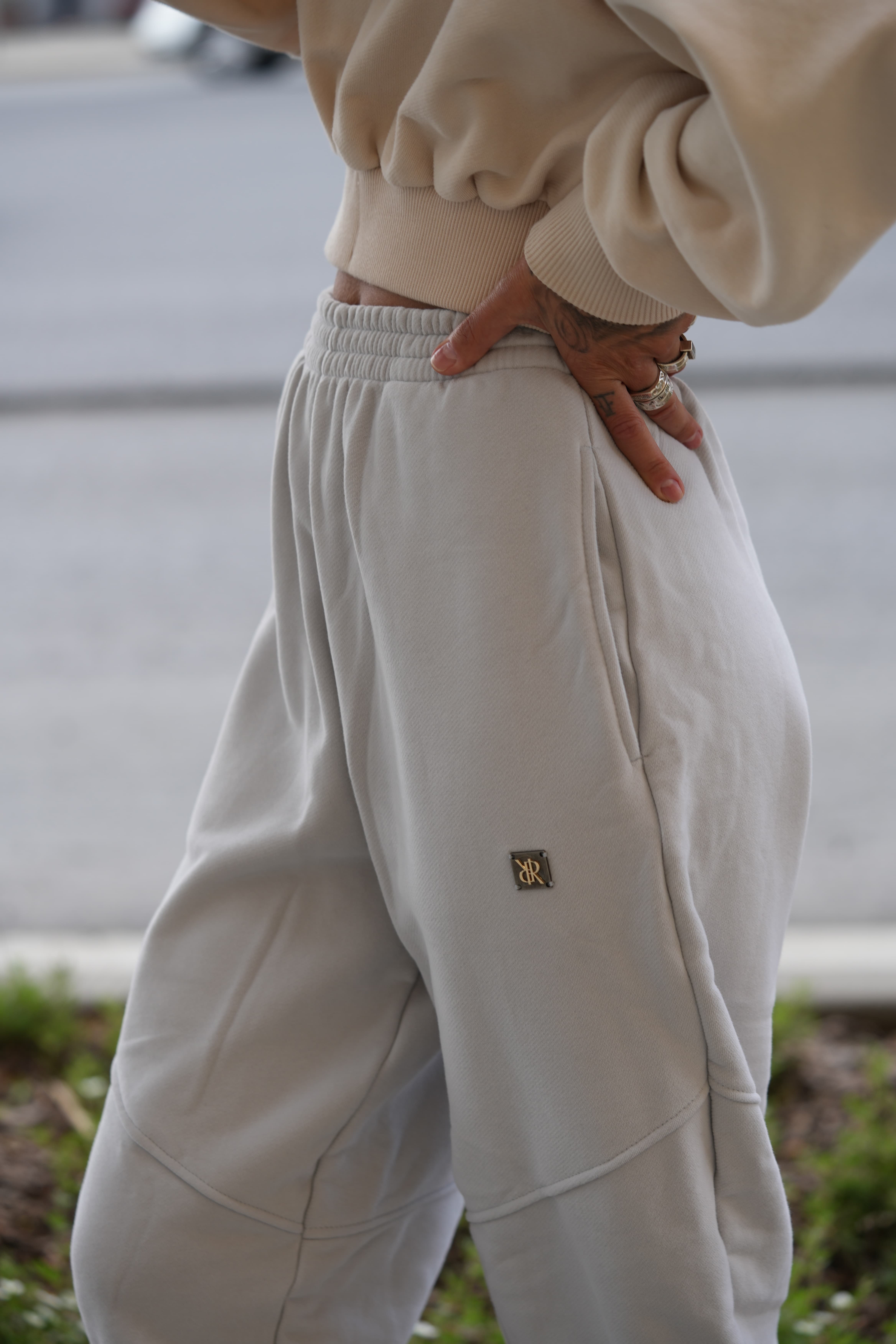 42-10-0016 Джоггеры LIBERTY Premium Пепельный-3