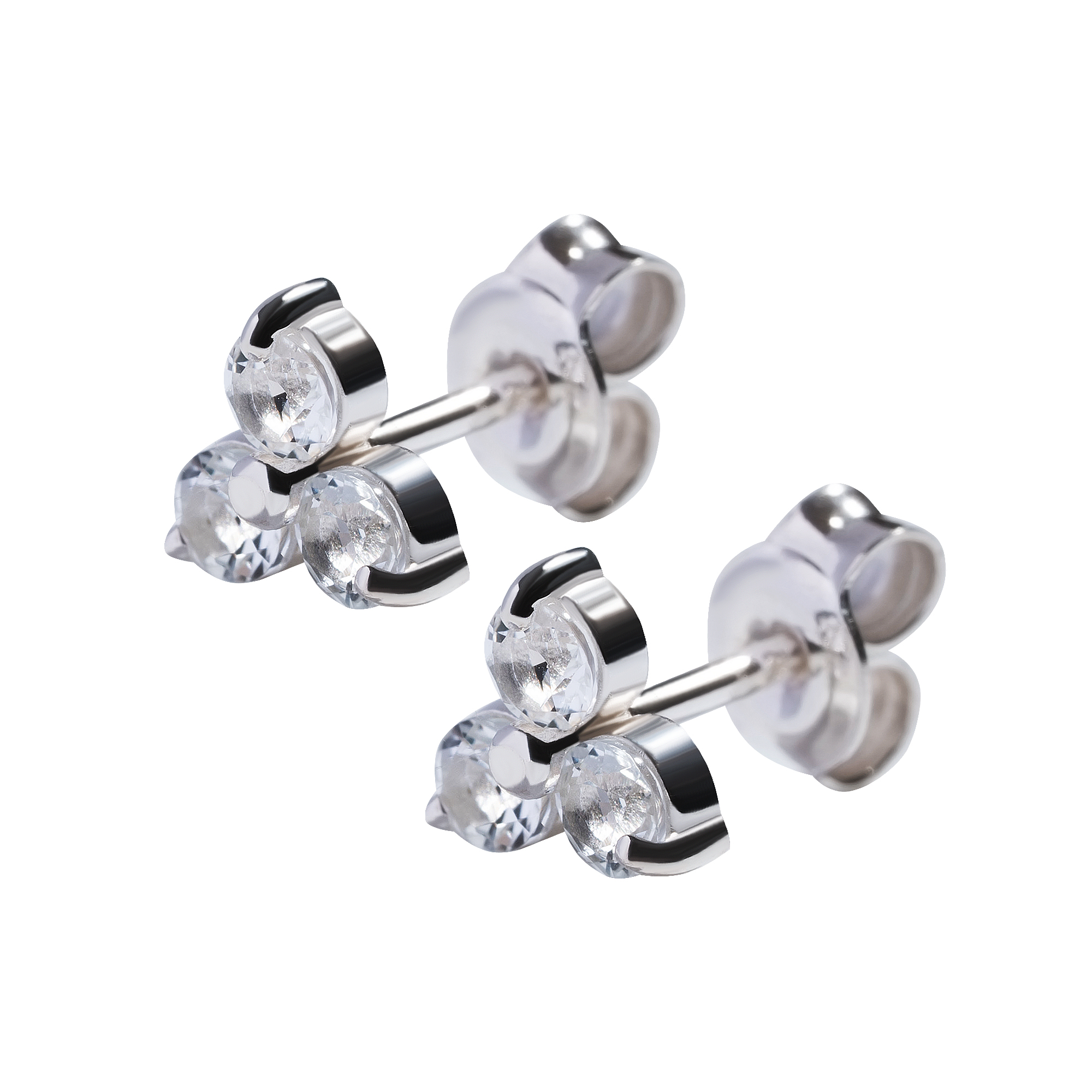 04-00-0786 Пусеты "Знамя Мира" (Ag 925)-1