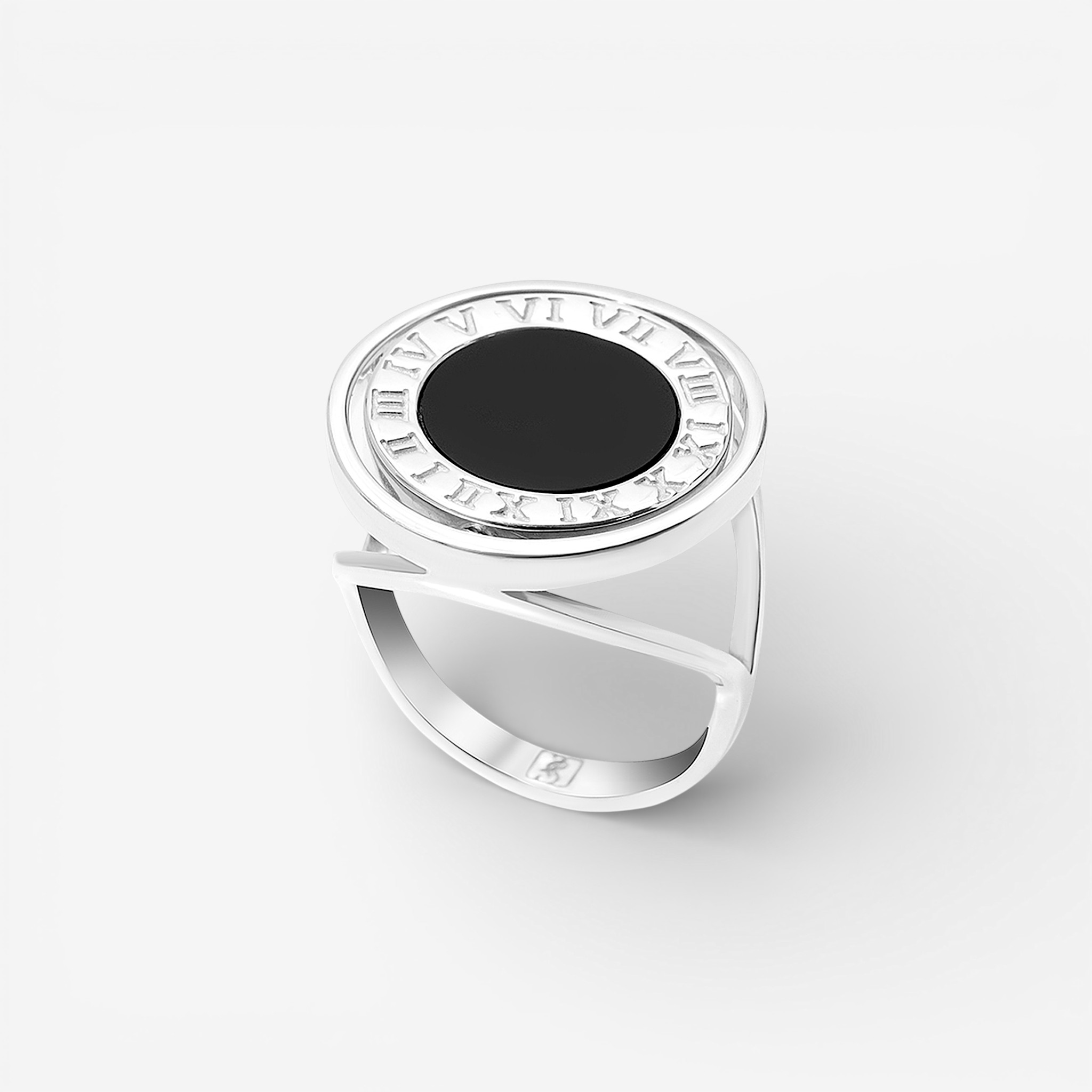 03-00-0120 Кольцо двустороннее со знаками зодиака  (Ag 925)-1