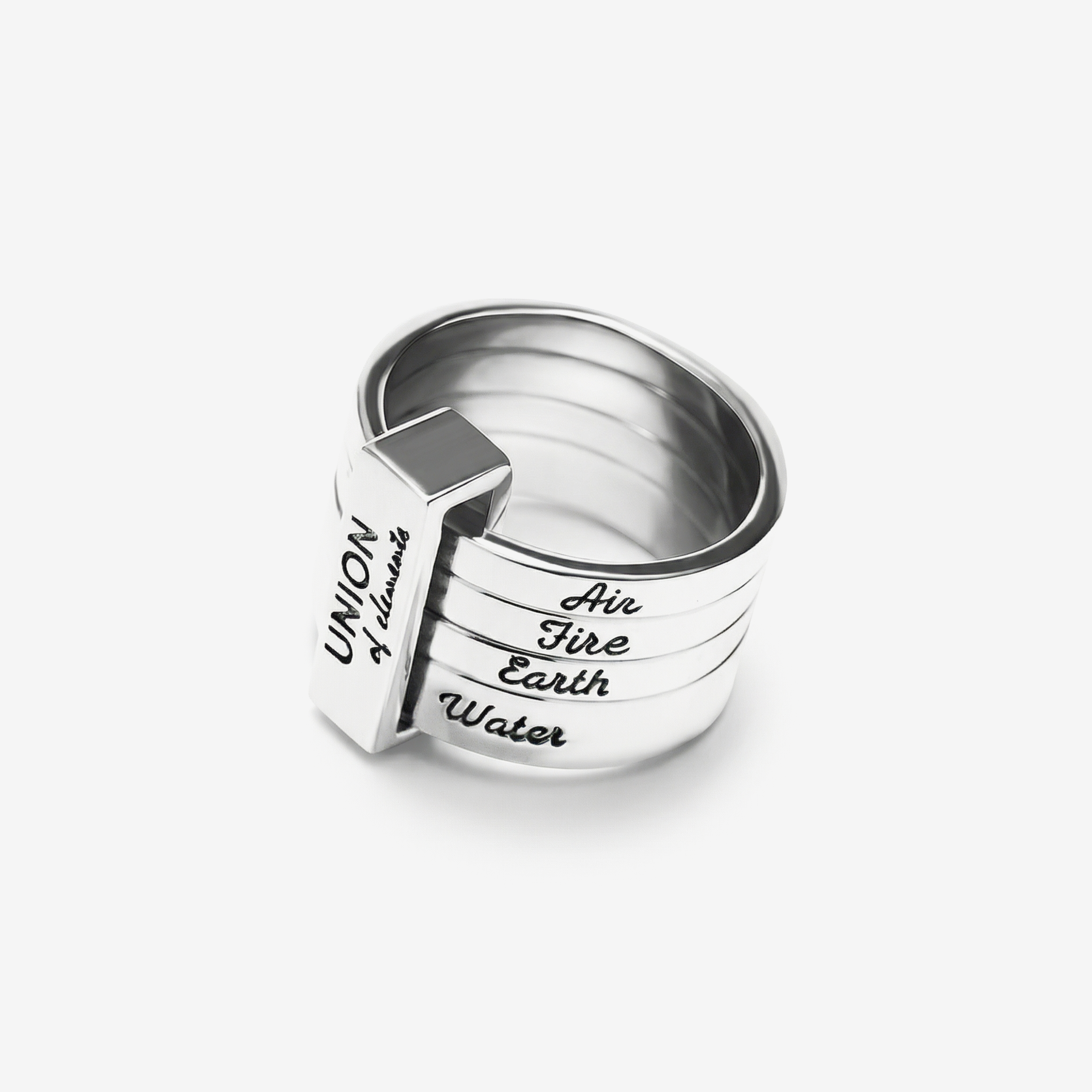 03-00-0303 Кольцо "4 Стихии" (Ag 925)-1