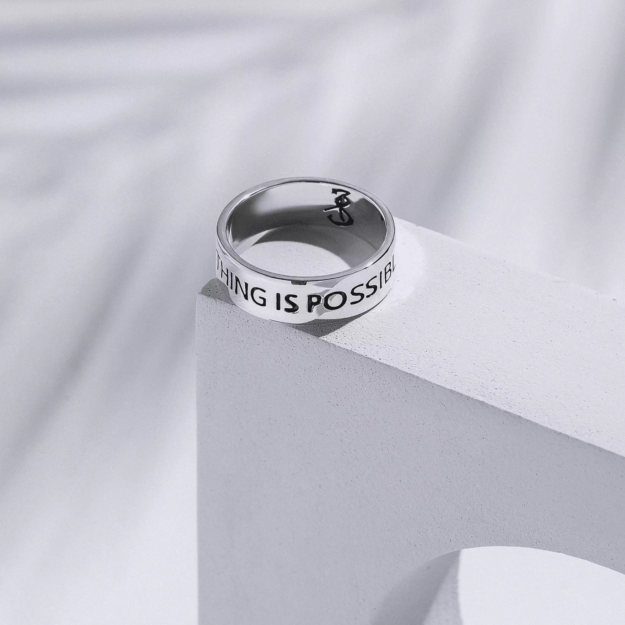 03-00-0517 Кольцо Everything is possible (Ag 925)-2