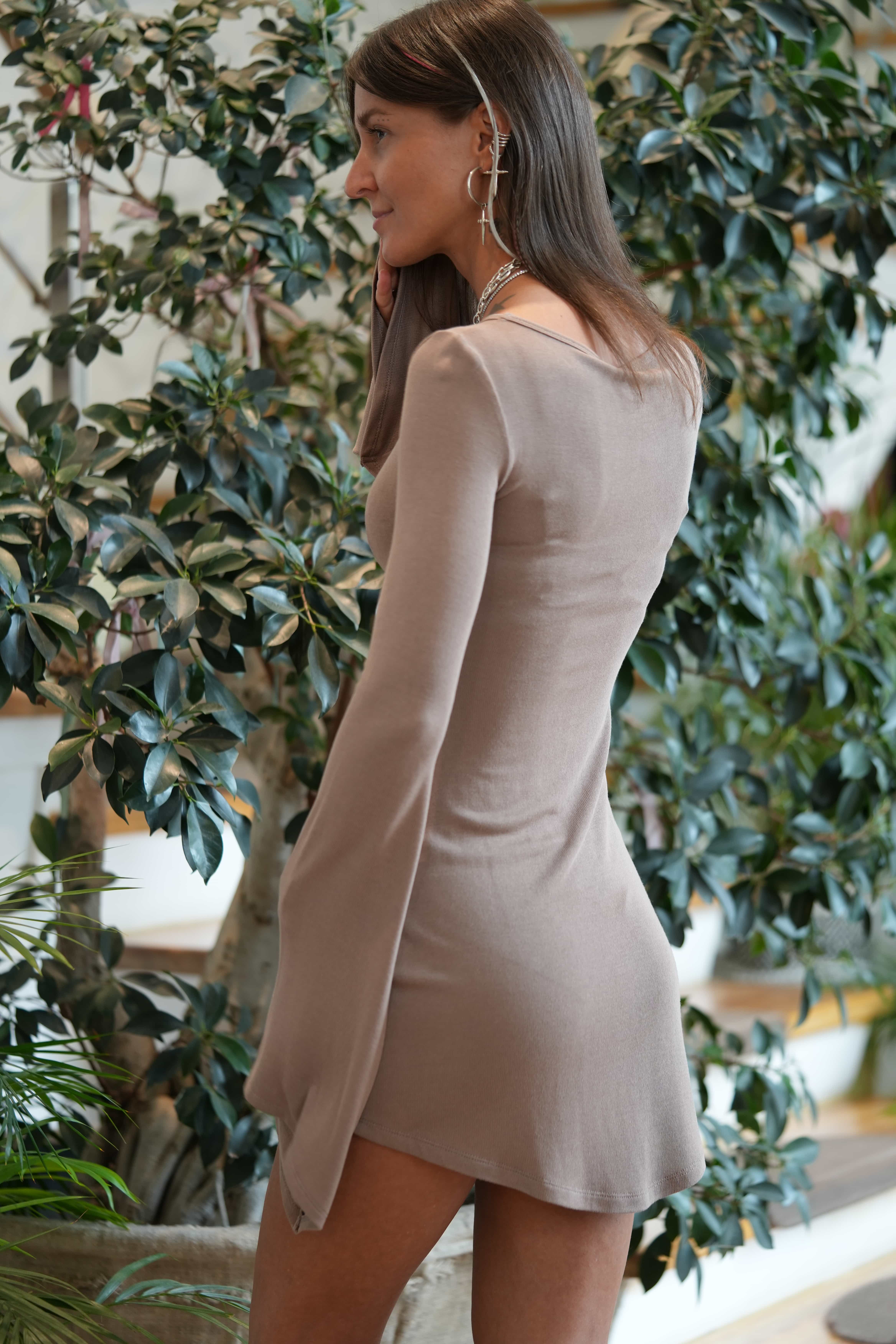 42-10-0035 Платье BRUT Мокко-2