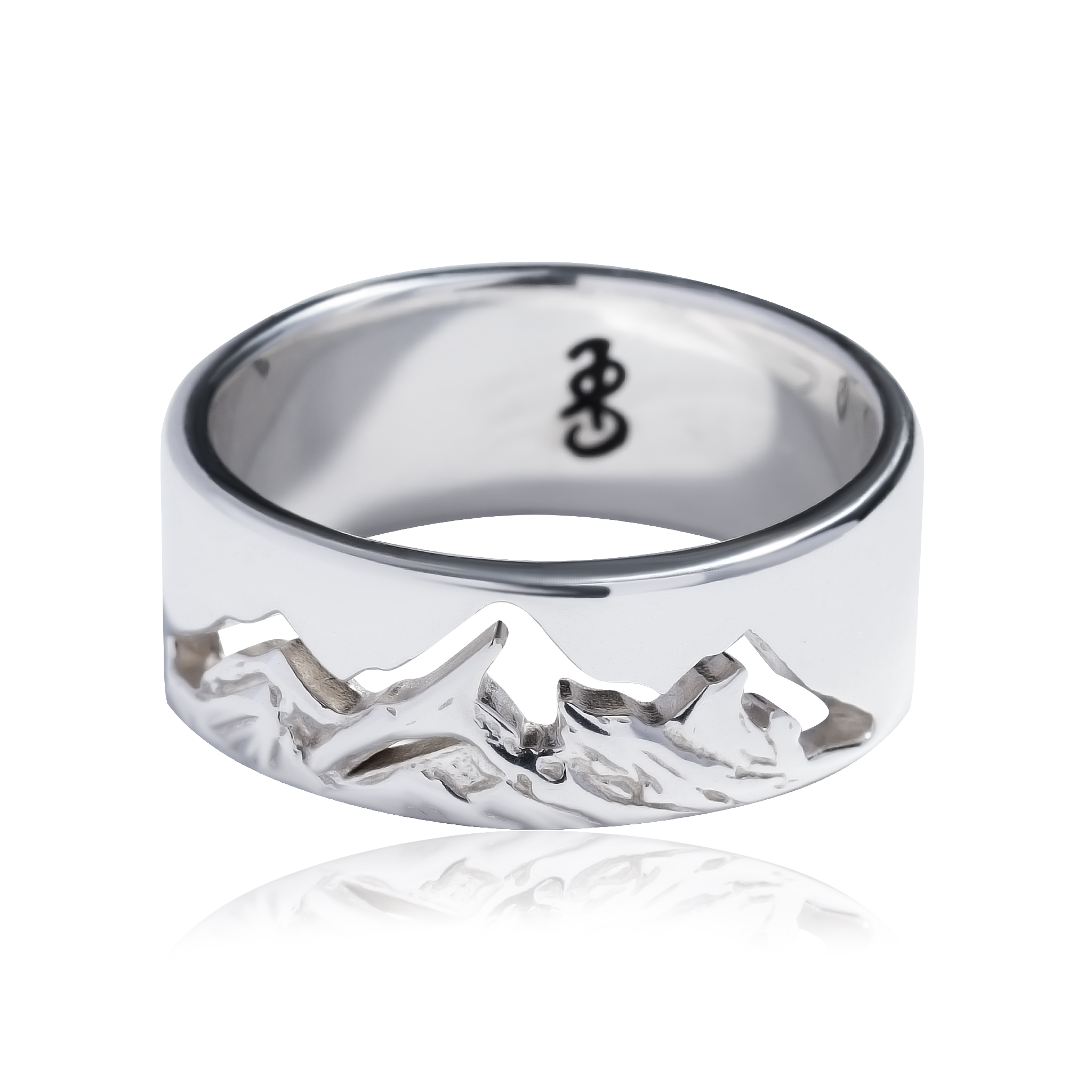 03-00-0614 Кольцо "Mountains" (Ag 925)-2