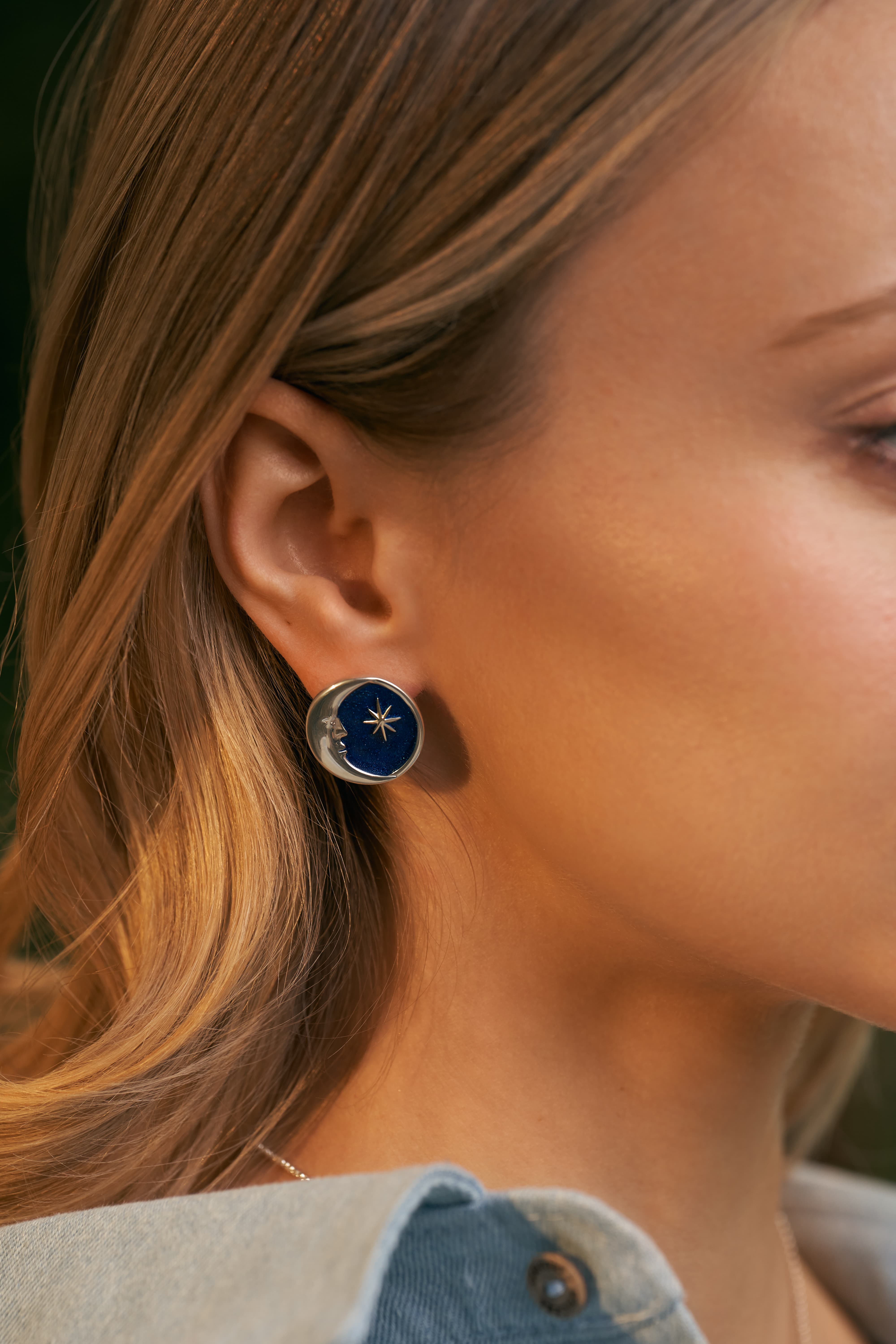 04-00-0781 Серьги "Sun and Moon"  (Ag 925)-2