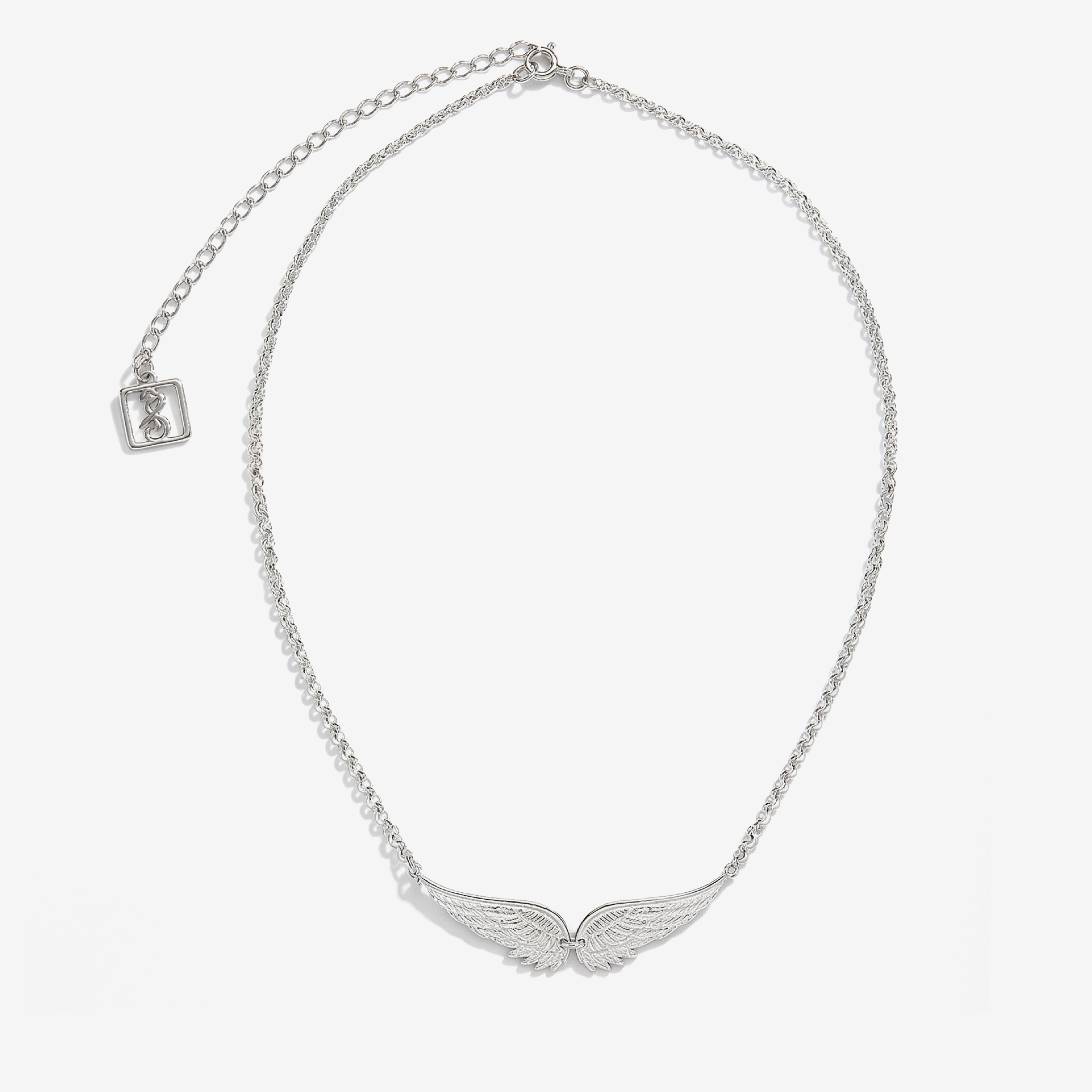 09-00-0008 Колье Ангел (Ag 925)-1