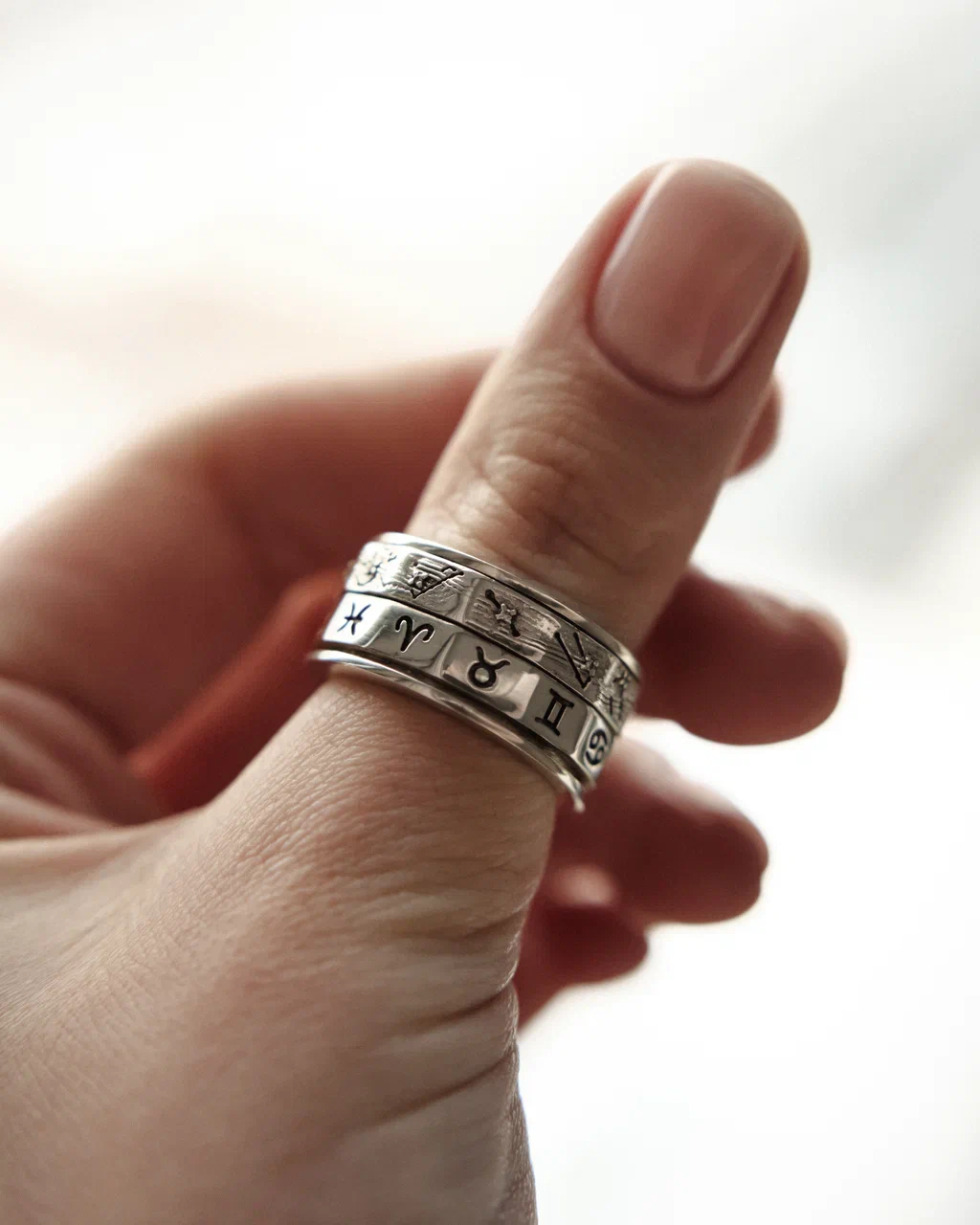 03-00-0613 Кольцо "Созвездие Зодиаков" (Ag 925)-5