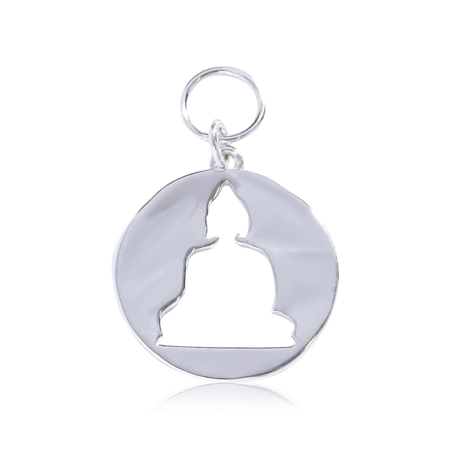 04-00-0448 Подвеска на серьгу Будда (Ag 925)-1