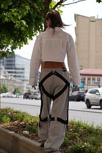 42-10-0055 Штаны BRAVE Серый-2