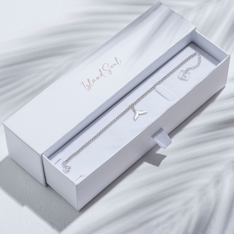 02-00-0171 Браслет хвост кита (Ag 925)