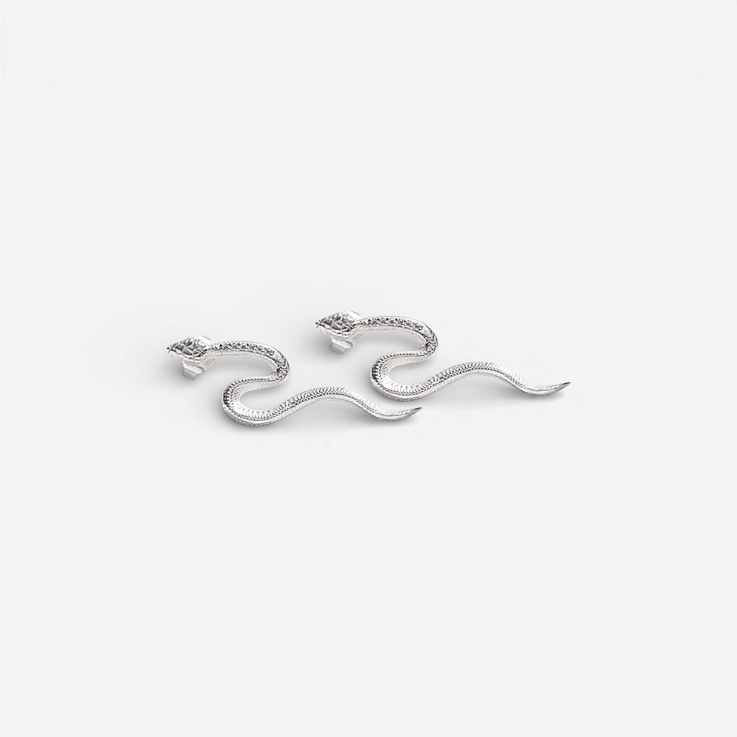 04-00-0753 Гвоздики "Змеи" (Ag 925)-1