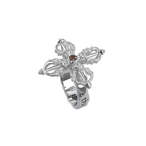 03-00-0643 Кольцо Ваджра (Ag 925)-1