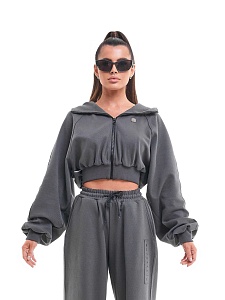 42-10-0006 Кроп-худи FLEX Графит-2