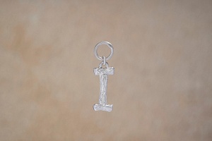 04-00-0442 Подвеска на серьгу "I" (Ag 925)-3