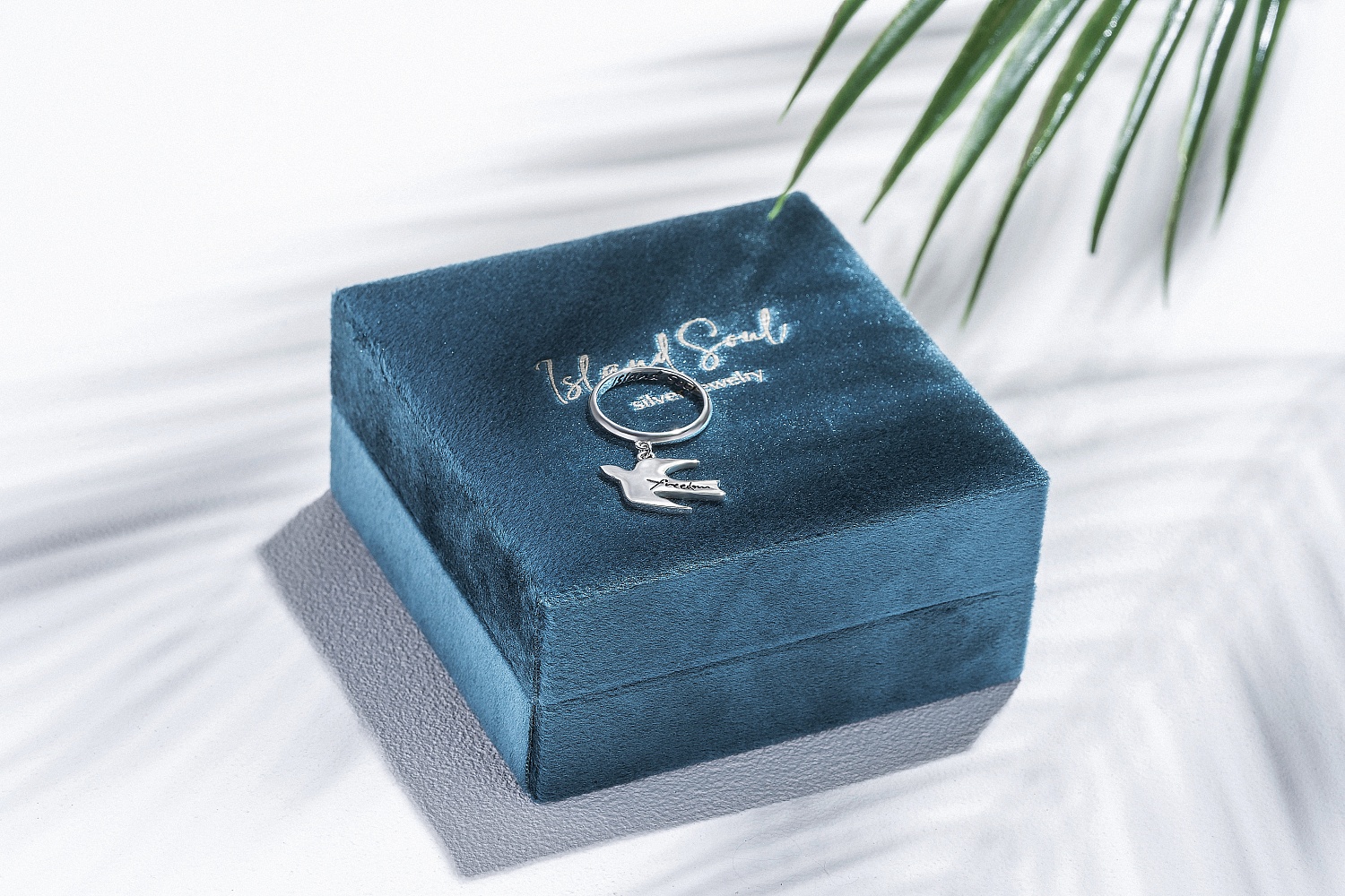 03-00-0569 Кольцо с подвеской "Freedom" (Ag 925)-5