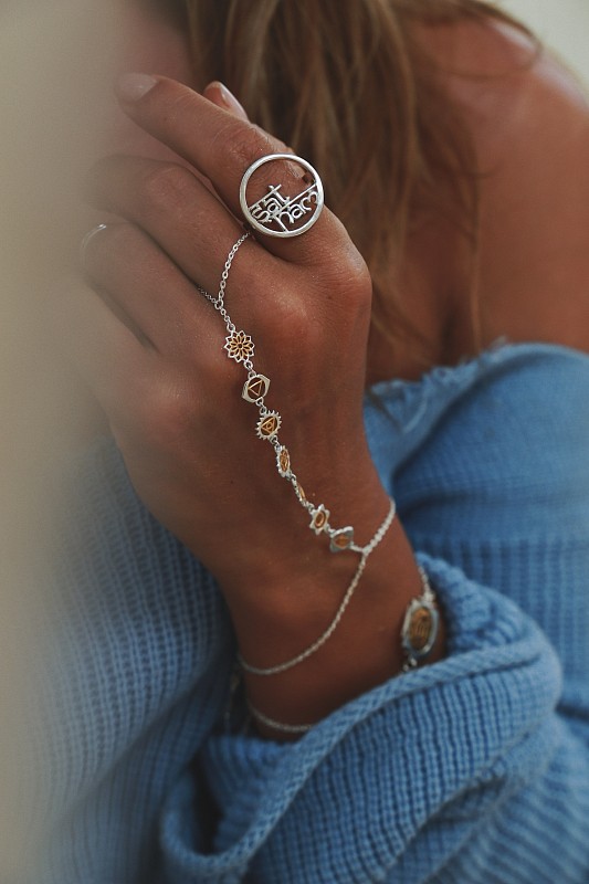 03-00-0629 Кольцо Sat nam (Ag 925)