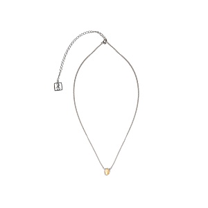 01-00-0269 Подвеска с овальным цитрином кабошон (Ag 925)-2