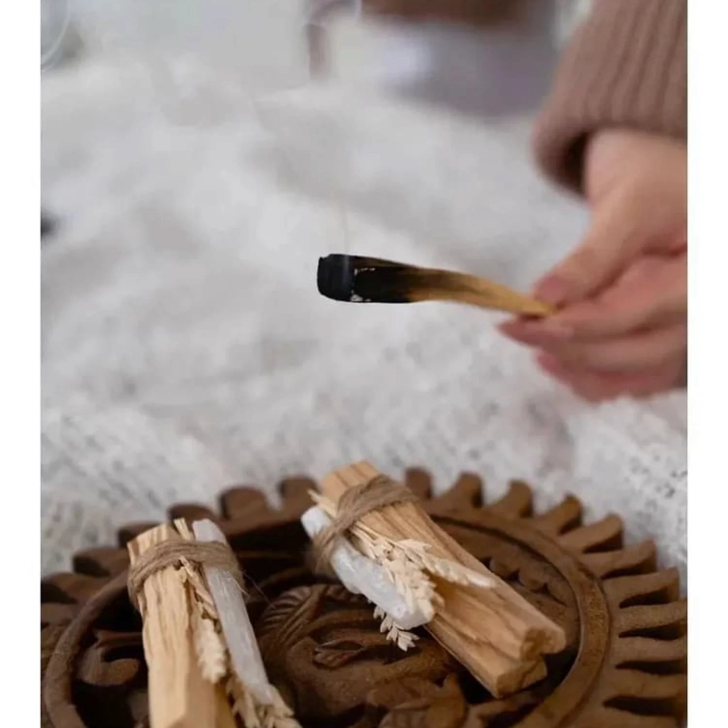 71-00-0004 Пало Санто с медальоном (2 палочки)-4