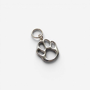 09-00-0120 Подвеска на серьгу "Лапка" (Ag 925)-1