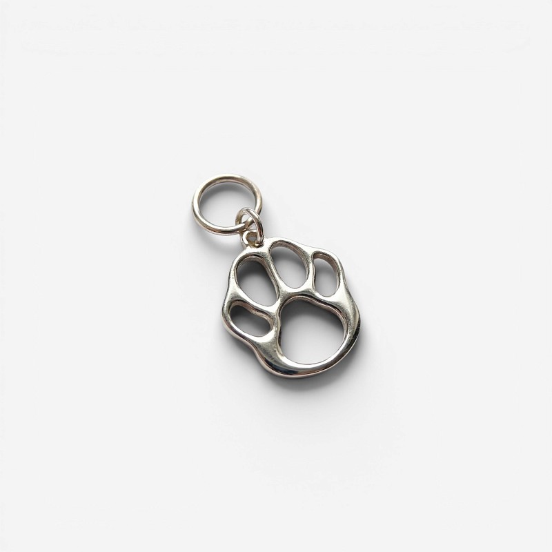 09-00-0120 Подвеска на серьгу "Лапка" (Ag 925)