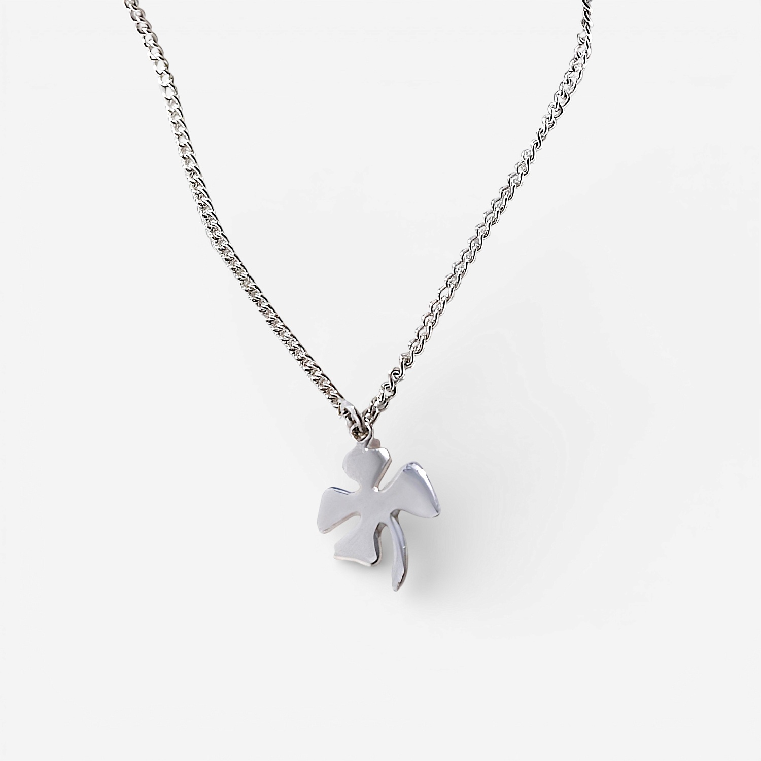 02-00-0016 Браслет клевер (Ag 925)-1