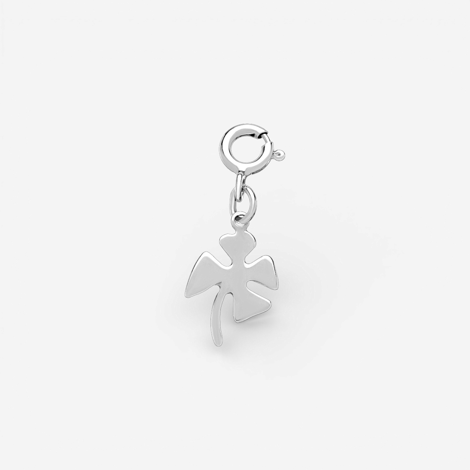 01-00-0598 Подвеска Клевер-мини (на карабине) (Ag 925)-1