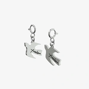 01-00-0535 Подвеска Freedom (на карабине) (Ag 925)-1