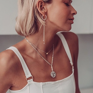 04-00-0269 Подвеска на серьгу Two ball (Ag 925)-3