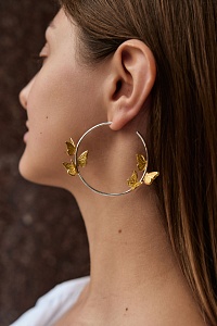 04-00-0790 Серьги-кольца Весна-2