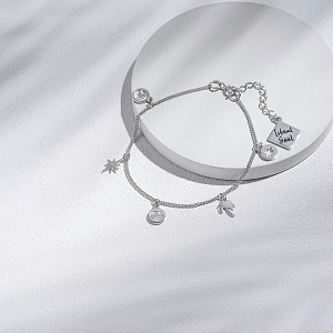 02-00-0206 Браслет "Travel" (Ag 925)-1