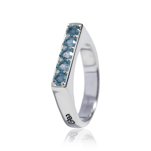 03-00-0633 Кольцо "Сияй" с голубым топазом (Ag 925)-2